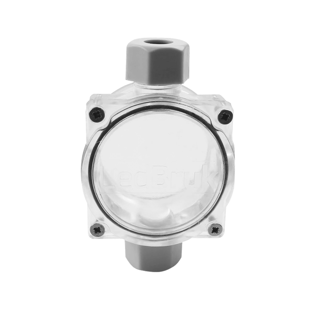 Waterdichte kabeldoos - 2 voudig - IP68 - Transparant Waterdichte kabeldoos - 2 voudig - IP68 - Transparant